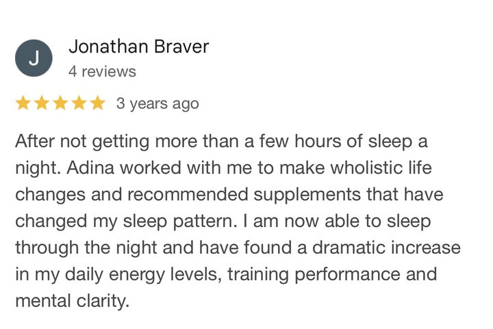 Google review from Jonathan, 5 stars